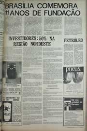 Página do jornal Correio do Ceará de abril de 1971
