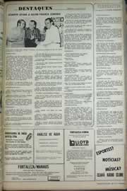 Página do jornal Correio do Ceará de abril de 1971