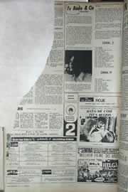Página do jornal Correio do Ceará de abril de 1971