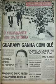 Página do jornal Correio do Ceará de abril de 1971
