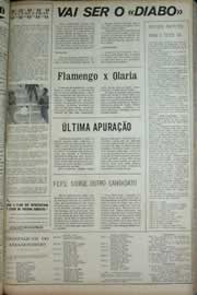 Página do jornal Correio do Ceará de abril de 1971