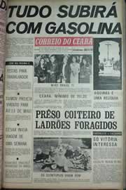 Página do jornal Correio do Ceará de maio de 1971
