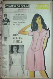 Página do jornal Correio do Ceará de maio de 1971