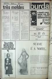 Página do jornal Correio do Ceará de maio de 1971