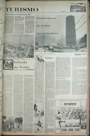 Página do jornal Correio do Ceará de maio de 1971