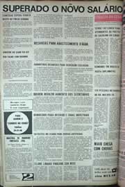 Página do jornal Correio do Ceará de maio de 1971