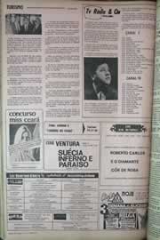 Página do jornal Correio do Ceará de maio de 1971