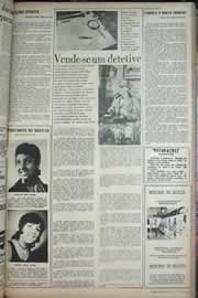 Página do jornal Correio do Ceará de maio de 1971