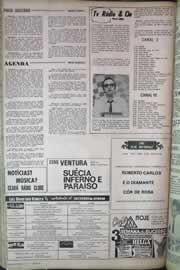 Página do jornal Correio do Ceará de maio de 1971