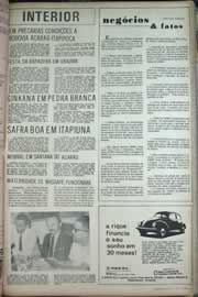 Página do jornal Correio do Ceará de maio de 1971
