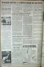 Página do jornal Correio do Ceará de maio de 1971