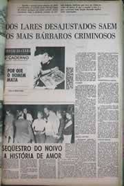 Página do jornal Correio do Ceará de maio de 1971