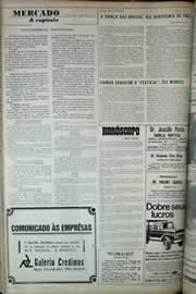Página do jornal Correio do Ceará de maio de 1971
