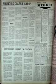 Página do jornal Correio do Ceará de maio de 1971