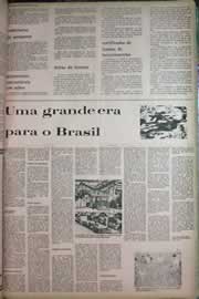 Página do jornal Correio do Ceará de maio de 1971