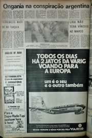 Página do jornal Correio do Ceará de maio de 1971