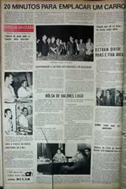Página do jornal Correio do Ceará de maio de 1971