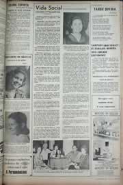 Página do jornal Correio do Ceará de maio de 1971