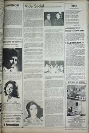 Página do jornal Correio do Ceará de maio de 1971