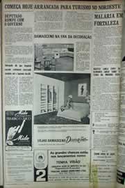 Página do jornal Correio do Ceará de maio de 1971