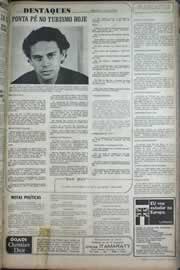 Página do jornal Correio do Ceará de maio de 1971