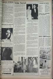 Página do jornal Correio do Ceará de maio de 1971