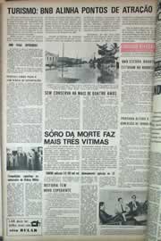 Página do jornal Correio do Ceará de maio de 1971