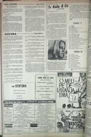 Página do jornal Correio do Ceará de maio de 1971