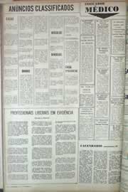 Página do jornal Correio do Ceará de maio de 1971