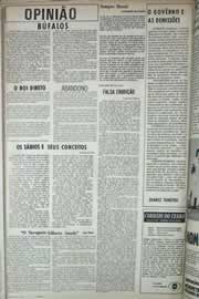 Página do jornal Correio do Ceará de maio de 1971