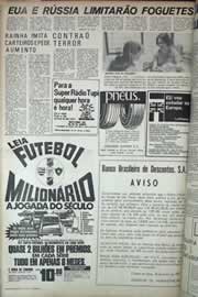 Página do jornal Correio do Ceará de maio de 1971