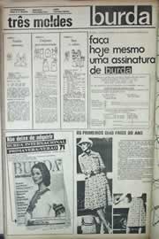 Página do jornal Correio do Ceará de maio de 1971