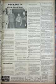 Página do jornal Correio do Ceará de maio de 1971