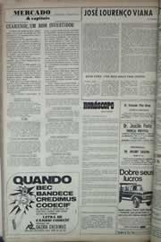Página do jornal Correio do Ceará de maio de 1971