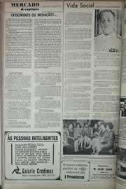 Página do jornal Correio do Ceará de maio de 1971