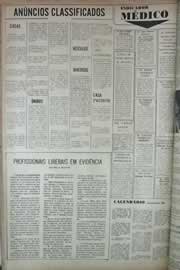 Página do jornal Correio do Ceará de maio de 1971