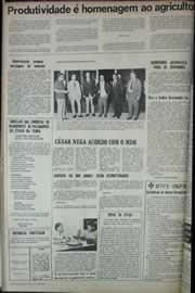 Página do jornal Correio do Ceará de maio de 1971