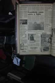 Página do jornal Correio do Ceará de maio de 1971