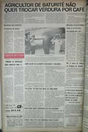 Página do jornal Correio do Ceará de maio de 1971