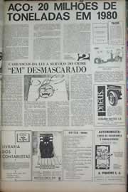 Página do jornal Correio do Ceará de maio de 1971