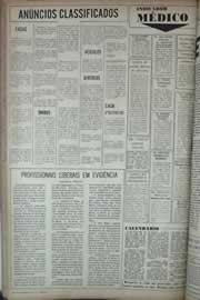 Página do jornal Correio do Ceará de maio de 1971