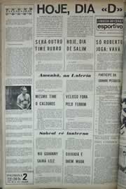 Página do jornal Correio do Ceará de maio de 1971