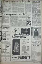 Página do jornal Correio do Ceará de maio de 1971