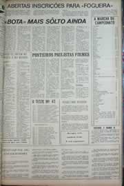 Página do jornal Correio do Ceará de maio de 1971