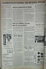 Página do jornal Correio do Ceará de junho de 1971