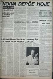 Página do jornal Correio do Ceará de junho de 1971