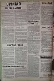Página do jornal Correio do Ceará de junho de 1971