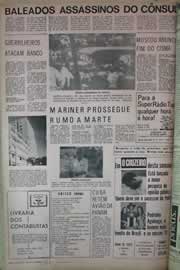 Página do jornal Correio do Ceará de junho de 1971