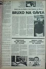 Página do jornal Correio do Ceará de junho de 1971