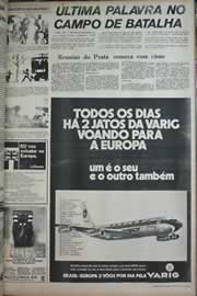 Página do jornal Correio do Ceará de junho de 1971